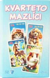Gra karciana Kwartet Zwierzęcy Pupile