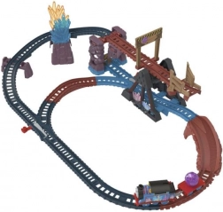 megazestaw kryształowa jaskinia thomas & friends z lokomotywą z napędem