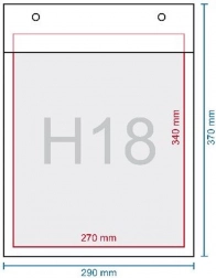 koperta bąbelkowa H18 samoprzylepna 37 × 29 cm