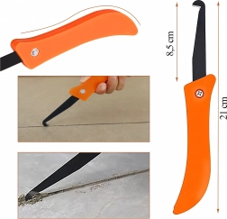 hakowy skrobak do fug i silikonu, 21 cm