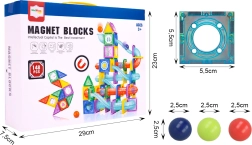 Magnetyczne klocki 3D – 148 elementów