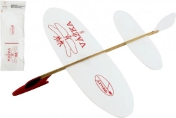 Model rzutkowy Ważka z polistyrenu i drewna