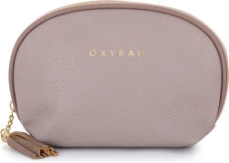 Kosmetyczka PLUS ze skóry w kolorze mokka