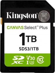 kingston canvas select plus sdxc 1 tb gen3 (150 mb/s) – karta pamięci