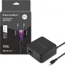 Ładowarka sieciowa USB‑C 65 W z technologią Power Delivery – QOLTEC