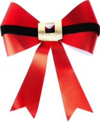 Świąteczna dekoracyjna kokarda 31 × 37 cm