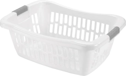 Plastowy kosz na czyste pranie Heidrun 64 × 44 × 24,5 cm