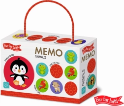 Pexeso okrągłe zwierzątka Far Far Land