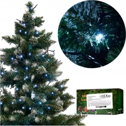 Świąteczny łańcuch LED 10 m, 100 LED, 8 trybów – Zimna