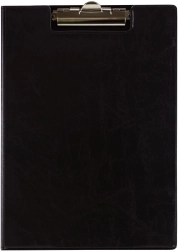 Podwójna teczka A4 połysk - czarna