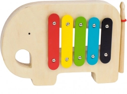 Petit Collage drewniany ksylofon słoń