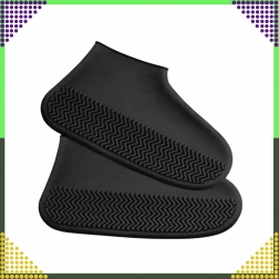 Wodoodporne silikonowe ochraniacze na buty z antypoślizgową podeszwą, rozmiar S