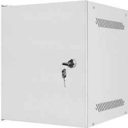 LANBERG ścienna szafa 10″ 6U, 280 × 310 mm, szara