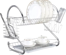 AG373 SUSZARKA NA NACZYNIA 2 POZIOMY STAL