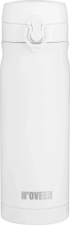Termiczna butelka 400 ml biała matowa