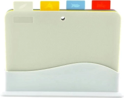 Da39 zestaw desek do krojenia 4 szt. ze stojakiem