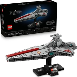 LEGO Star Wars krążownik szturmowy klasy Venator – kolekcjonerski model na podstawce