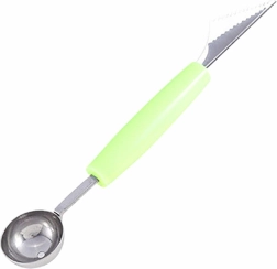 Podwójna wykrawaczka i nóż do owoców