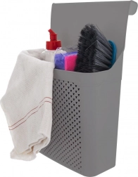 Wiszący plastikowy koszyk na drzwiczki 24 × 12 × 35 cm