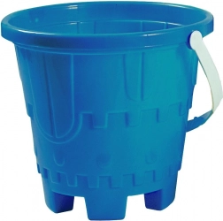 Wiaderko do piasku Androni w kształcie zamku, niebieskie