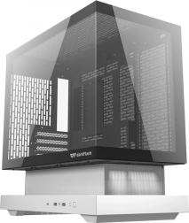 Obudowa komputerowa Darkflash F1 biała z 6 wentylatorami ARGB