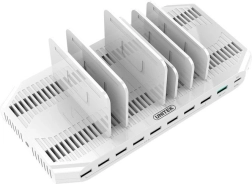 Stojak do ładowania z 10 portami USB i QC3.0