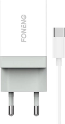 Szybka ładowarka FONENG z 1× USB 10,5 W + kabel USB‑C 1 m