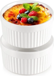 Porcelanowe kokilki do zapiekania 260 ml, 2 szt.