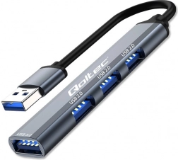 Adapter USB 3.0 HUB 4w1 | USB 3.0 | 3x USB 2.0