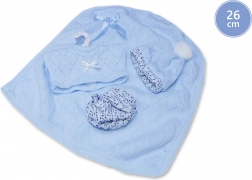 Ubranko dla lalki niemowlaka rozmiar 26 cm Llorens