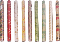 Papier do pakowania avana natur 0,7 × 2 m – mix motywów