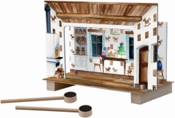 Magnetyczny teatrzyk Chatka z piernika