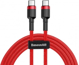 Kabel Baseus Cafule USB-C PD2.0 60W 2m czerwony
