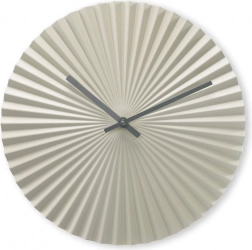 Zegar ścienny 30 cm Barbados – minimalistyczny metalowy zegar z cichym mechanizmem