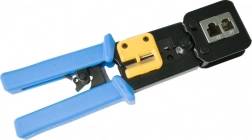 Szczypce zaciskowe do złączy RJ45/RJ12/RJ11 (8P/6P/4P) do przelotowych złączy EZ