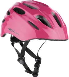 Kask rowerowy z lampką Nils Extreme MTW01 – Różowy (5864)