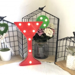 Dekoracyjna lampa LED do wina