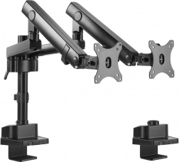 Biurkowy uchwyt na 2 monitory MACLEAN BRACKETS MC-812