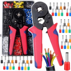 Zestaw do zaciskania tulejek kablowych 1200 szt.