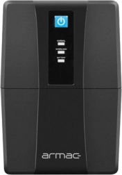 zasilacz awaryjny line‑interactive 650 VA z wyświetlaczem ARMAC Home 650E LED V2