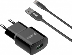 Ładowarka USB z kablem Lightning 1 m 12 W 2,4 A