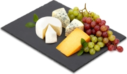 Kamienna deska do serwowania z łupka 40 × 30 cm