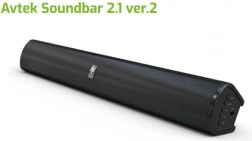 Soundbar 2.1 AVTEK wersja 2 z bass-refleksem