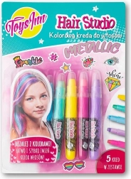 Metaliczna kreda do włosów