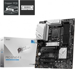MSI PRO B760-P II – płyta główna ATX z LGA 1700, DDR5, HDMI/DP