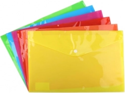 Teczka z zatrzaskiem C4 33 × 23,5 cm z etykietą