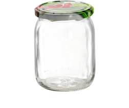 Szklany słoik do wekowania 540 ml z zakrętką Twist-Off 82 mm