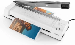 Laminator 2w1 A3 z gilotyną do papieru, laminowanie na zimno i na gorąco