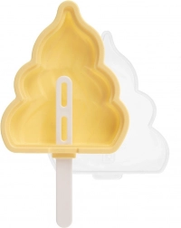 Silikonowa foremka do lodów z pokrywką