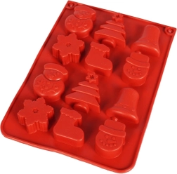 Silikonowa forma do pralin świątecznych LA CUCINA
